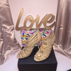 4inch Strap ankle heel